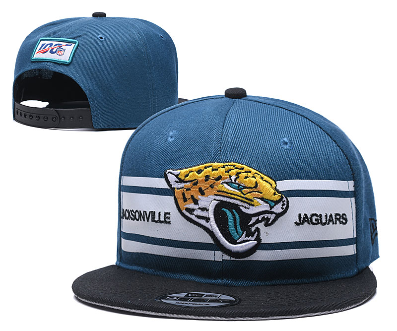 NFL Jacksonville Jaguars 2019 100th Season Stitched Snapback Hats 015